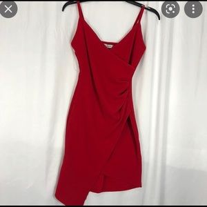 NWT Juniors Red Mini Dress